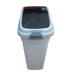 Basurero con tapa abatible de 60 litros Genius