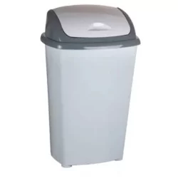 Basurero con tapa vaivén de 90 litros Deluxe