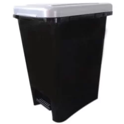 Basurero con tapa y pedal de 20 litros Kendy colores varios