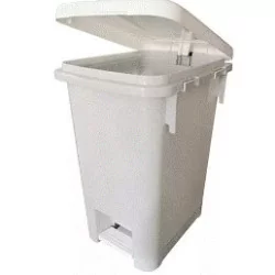 Basurero con tapa y pedal de 20 litros Kendy colores varios