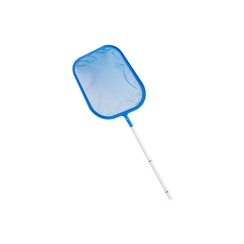 Saca hojas para piscinas con mango de aluminio