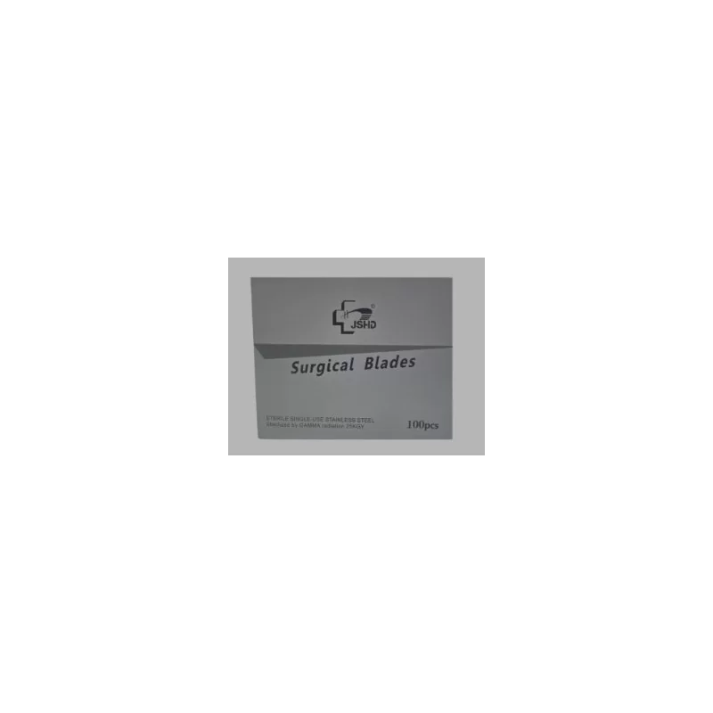 Caja de bisturí de acero inoxidable N° 10 x 100 unidades Surgical Blades