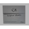 Caja de bisturí de acero inoxidable N° 10 x 100 unidades Surgical Blades