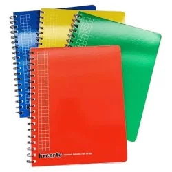 Cuaderno universitario liso 100 hojas 7 MM Krearte