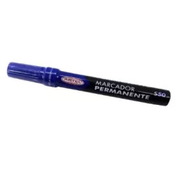 Plumón permanente azul punta red S50 Artel