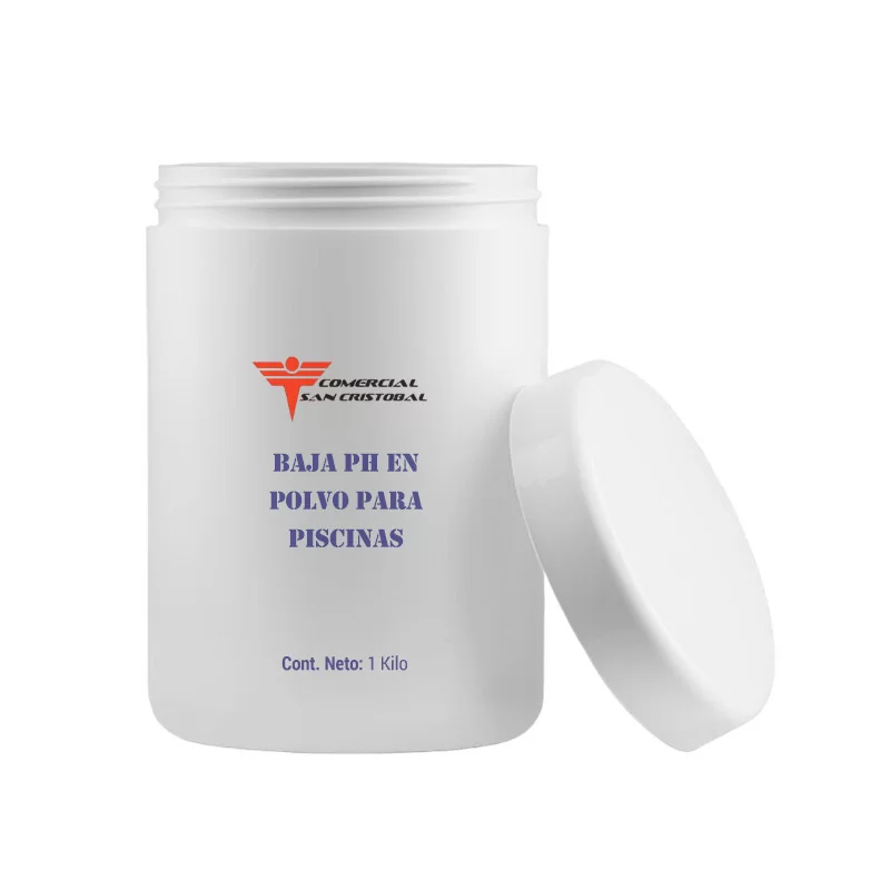 Baja PH en polvo para piscinas 1 kilo