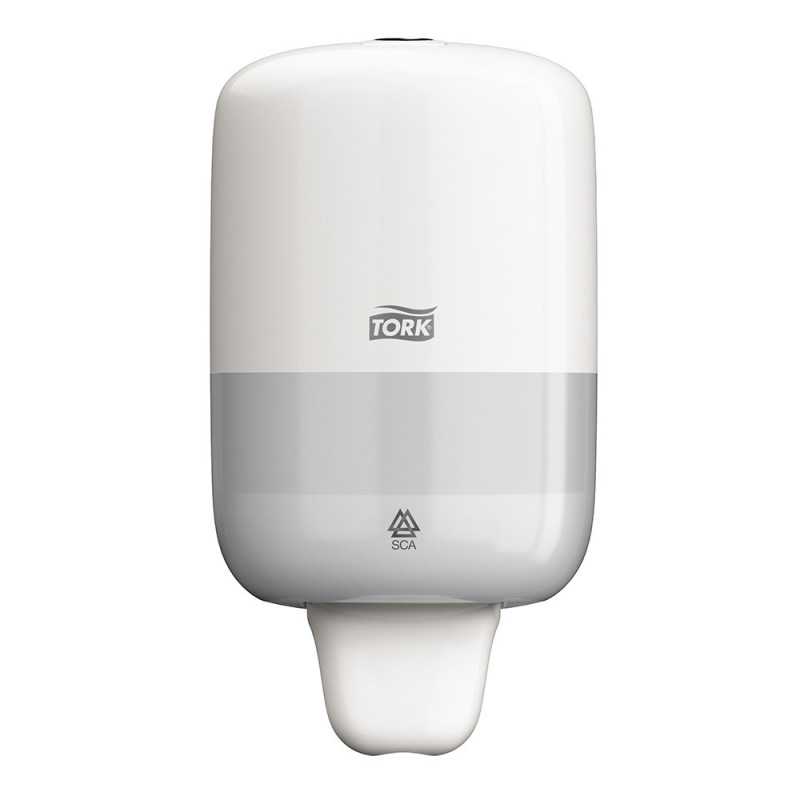 Dispensador de jabón líquido Tork mini elevation color blanco